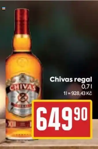 Billa Chivas regal 0,7L nabídka