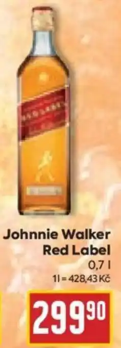 Billa Johnnie Walker Red Label 0,7L nabídka