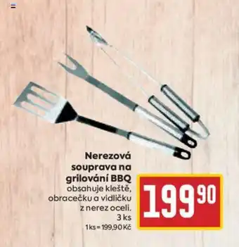 Billa Nerezová souprava na grilování BBQ nabídka