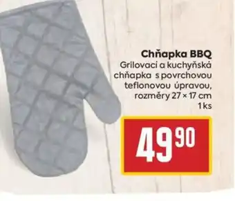 Billa Chňapka BBQ nabídka