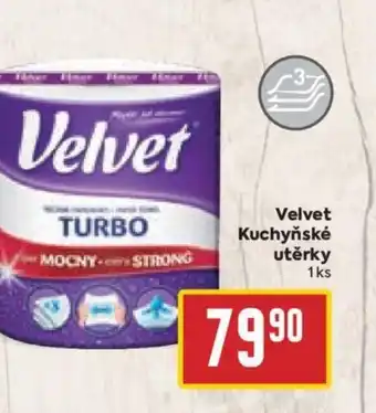 Billa Velvet Kuchyňské utěrky nabídka