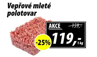 ZEMAN Vepřové mleté polotovar nabídka