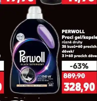 Kaufland Perwoll prací gel nabídka