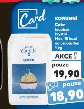 Kaufland Korunní cukr nabídka