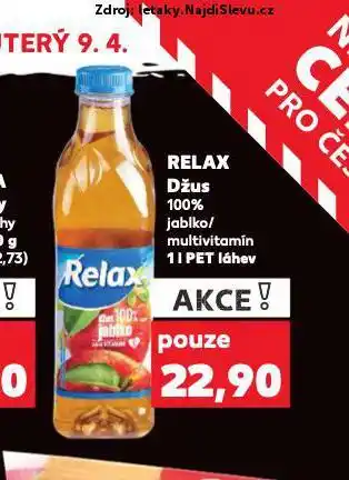 Kaufland Relax džus nabídka