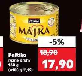 Kaufland Hamé májka nabídka