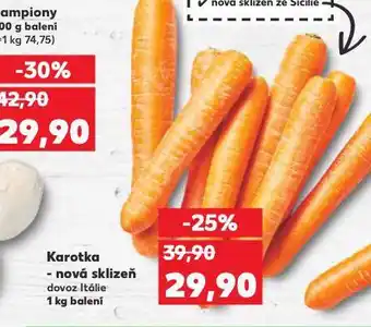 Kaufland Karotka nabídka