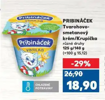 Kaufland Pribináček nabídka