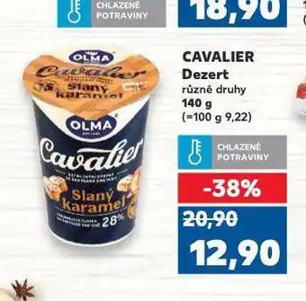 Kaufland Cavalier dezert nabídka