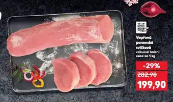 Kaufland Vepřová panenská svíčková nabídka