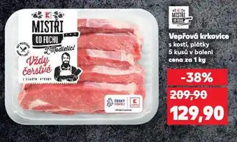 Kaufland Vepřová krkovice nabídka