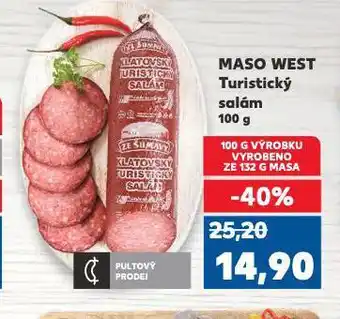 Kaufland Turistický salám nabídka
