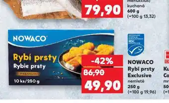 Kaufland Nowaco rybí prsty nabídka