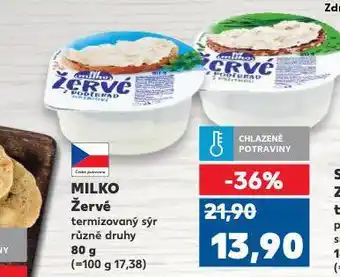 Kaufland Milko žervé nabídka