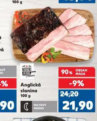 Kaufland Anglická slanina nabídka