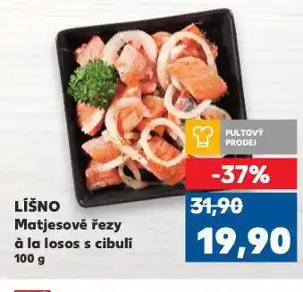 Kaufland Matjesové řezy á la losos s cibulí nabídka