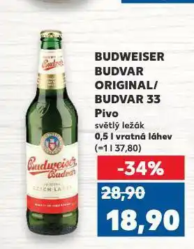 Pivo budweiser budvar
