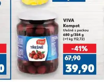 Kaufland Viva kompot nabídka