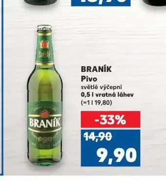 Kaufland Pivo braník nabídka