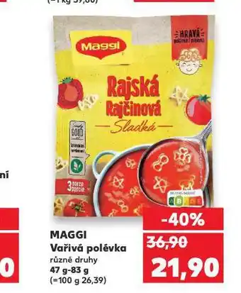 Kaufland Maggi vařivá polévka nabídka