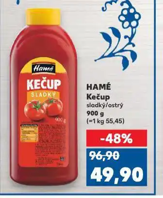 Kaufland Hamé kečup nabídka