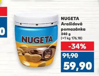 Kaufland Nugeta arašídová pomazánka nabídka