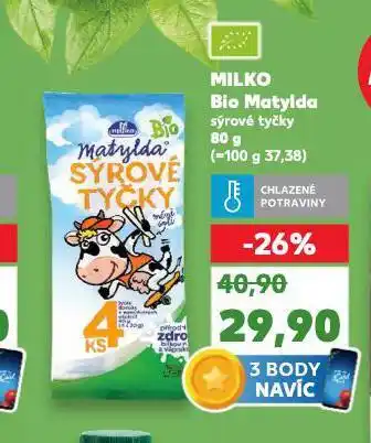 Kaufland Milko bio matylda nabídka