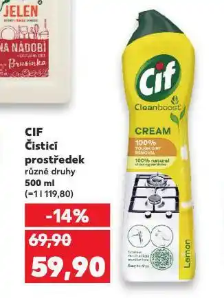 Kaufland Cif čisticí prostředek nabídka