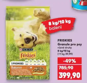 Kaufland Friskies granule pro psy nabídka