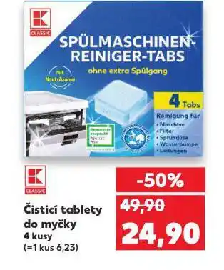 Kaufland Čisticí tablety do myčky nabídka