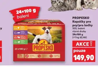 Kaufland Propesko kapsičky pro psy nabídka