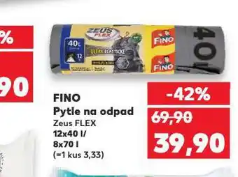 Kaufland Fino odpadkové pytle nabídka