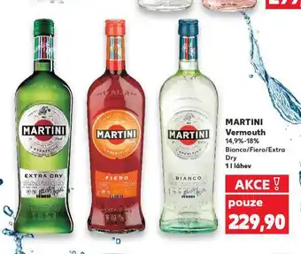 Kaufland Martini vermouth nabídka