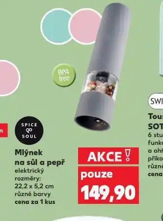 Kaufland Mlýnek na sůl a pepř nabídka