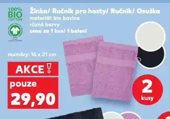 Kaufland Ručník pro hosty nabídka