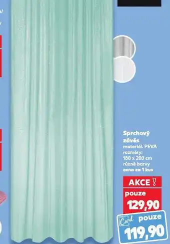 Kaufland Sprchový závěs nabídka