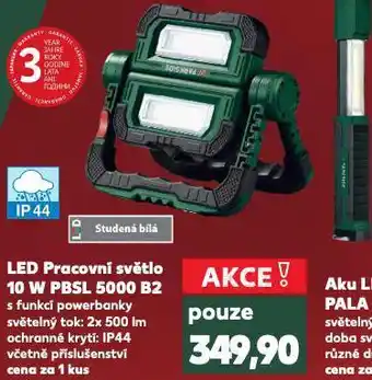 Kaufland Led pracovní světlo nabídka