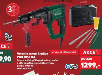 Kaufland Vrtací a sekací kladivo nabídka