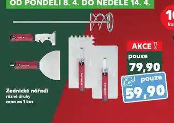 Kaufland Zednické nářadí nabídka