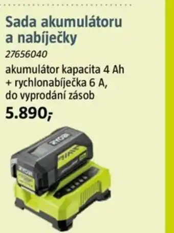 Bauhaus Sada akumulátoru a nabíječky nabídka