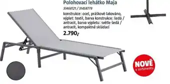 Bauhaus Polohovací lehátko Maja nabídka