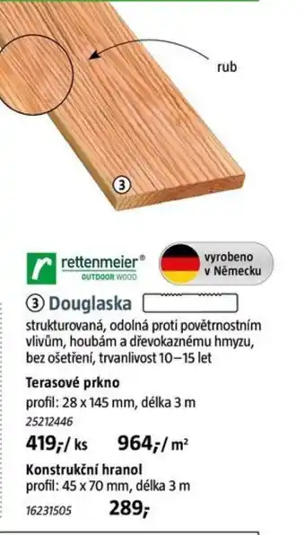 Bauhaus Douglaska nabídka