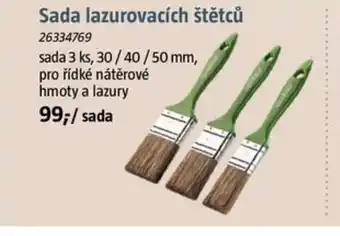 Bauhaus Sada lazurovacích štětců nabídka