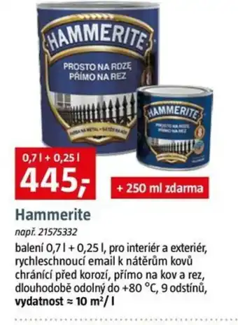 Bauhaus Hammerite nabídka