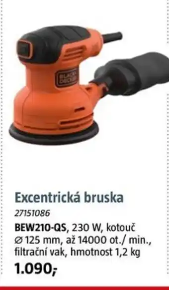 Bauhaus Excentrická bruska nabídka