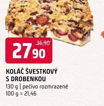 Terno KOLÁČ ŠVESTKOVÝ S DROBENKOU nabídka