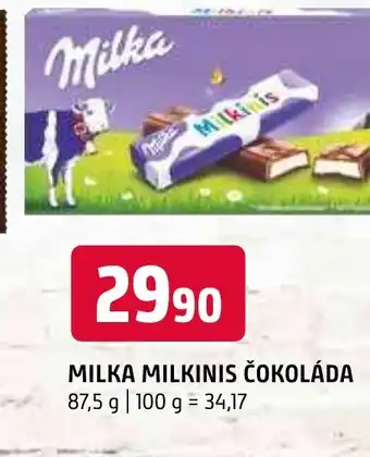 Terno MILKA MILKINIS ČOKOLÁDA nabídka