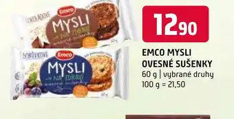 Terno EMCO MYSLI OVESNÉ SUŠENKY nabídka