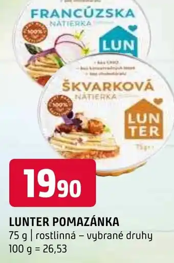 Terno LUNTER POMAZÁNKA nabídka