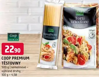 Terno COOP PREMIUM TĚSTOVINY nabídka